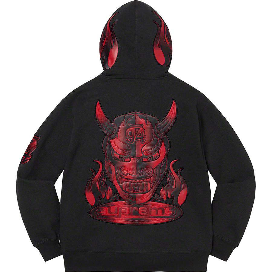 Supreme Demon Zip Up Hooded Sweatshirt (SS22) - $178