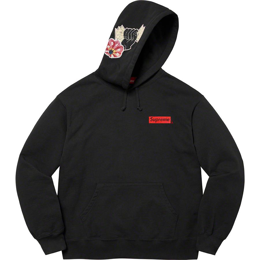 Supreme Instant High Patches Hooded Sweatshirt (SS22) - $168