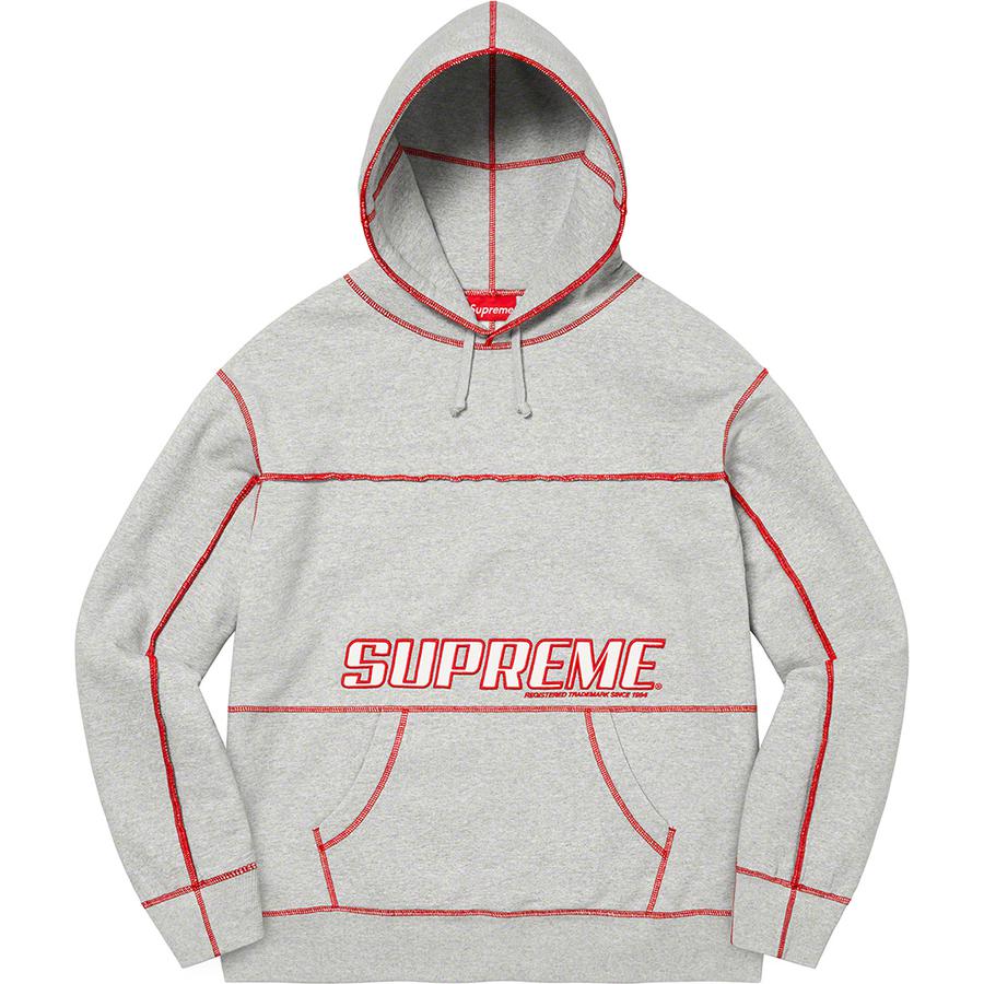 Supreme Coverstitch Hooded Sweatshirt (SS22) - $158