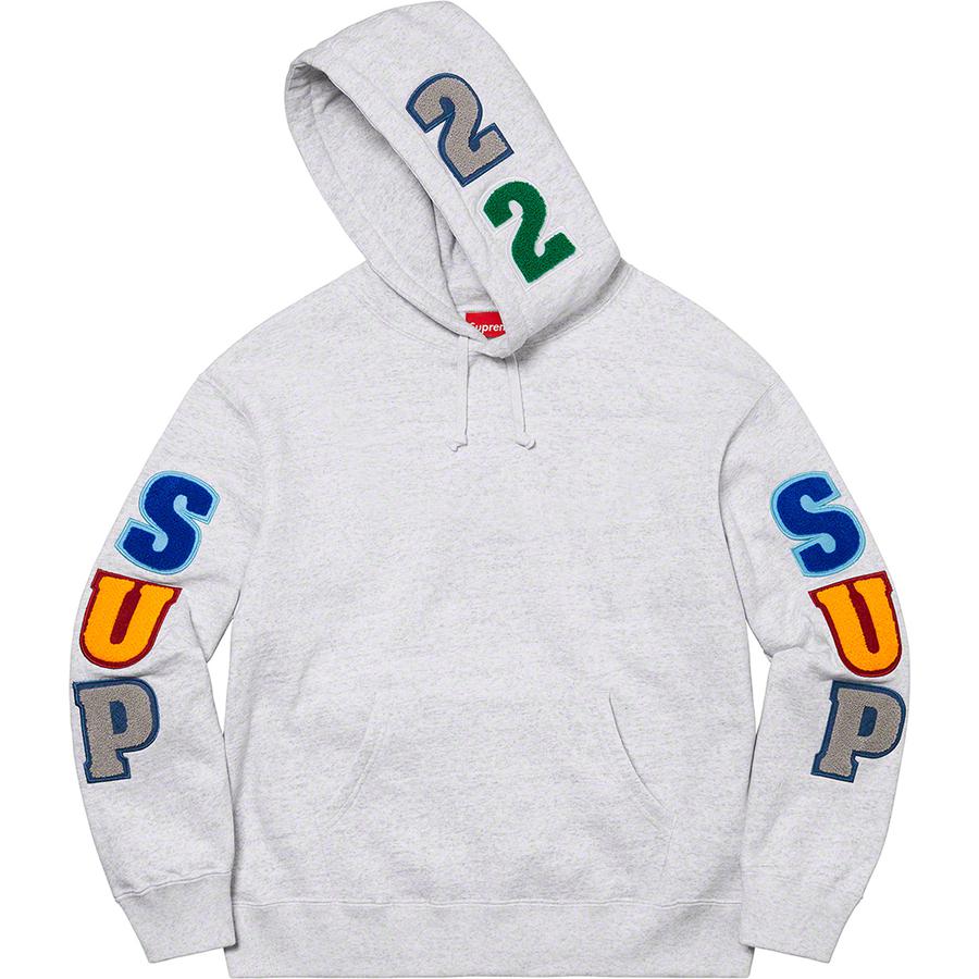 Supreme Supreme Team Chenille Hooded Sweatshirt (SS22) - $178