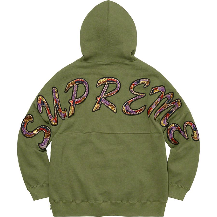 Supreme Beaded Hooded Sweatshirt (SS22) - $168