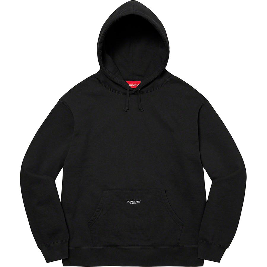 Supreme Micro Logo Hooded Sweatshirt (SS22) - $158