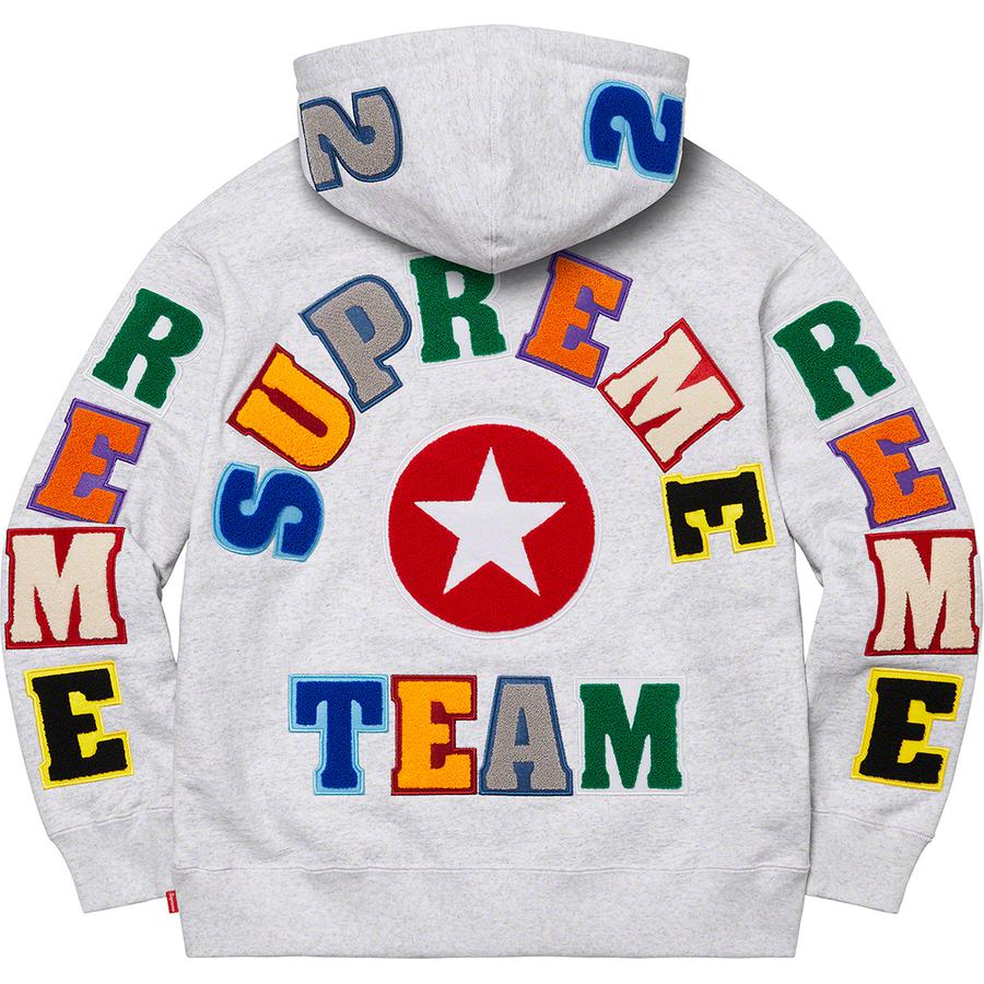 Supreme Supreme Team Chenille Hooded Sweatshirt (SS22) - $178