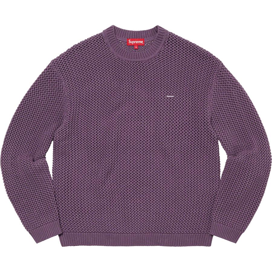 Supreme Open Knit Small Box Sweater (SS22) - $138