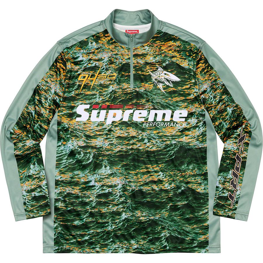 Supreme Waves Zip Pullover (SS22) - $98