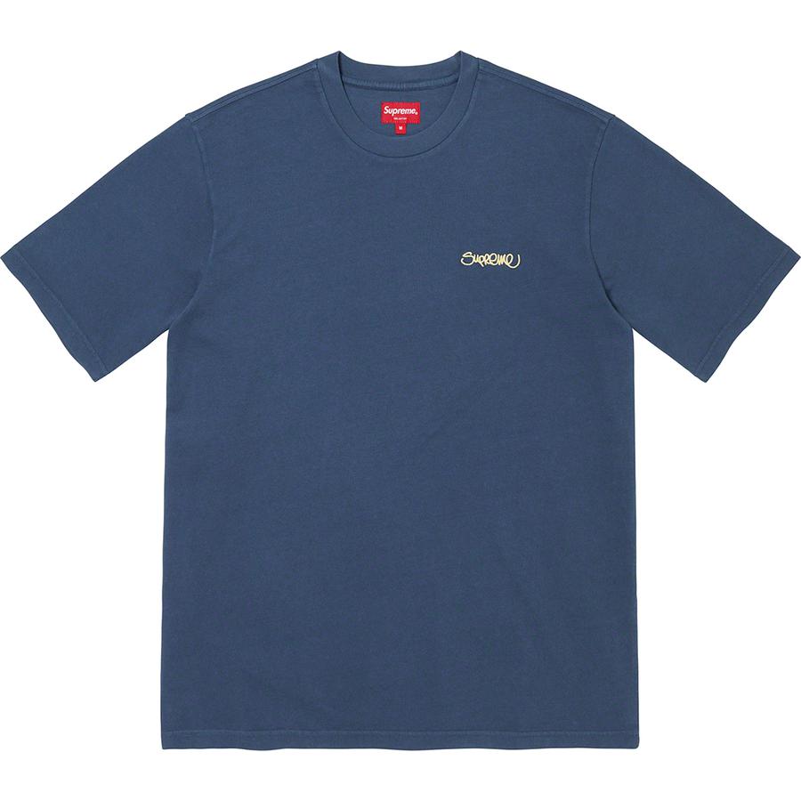 Supreme Washed Handstyle S S Top (SS22) - $50