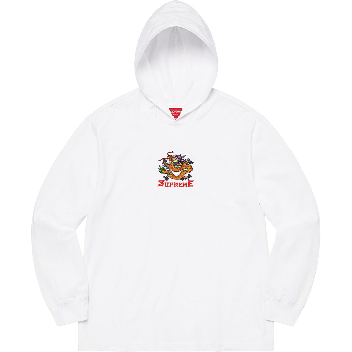 Supreme Dragon Hooded L S Top (SS22) - $88