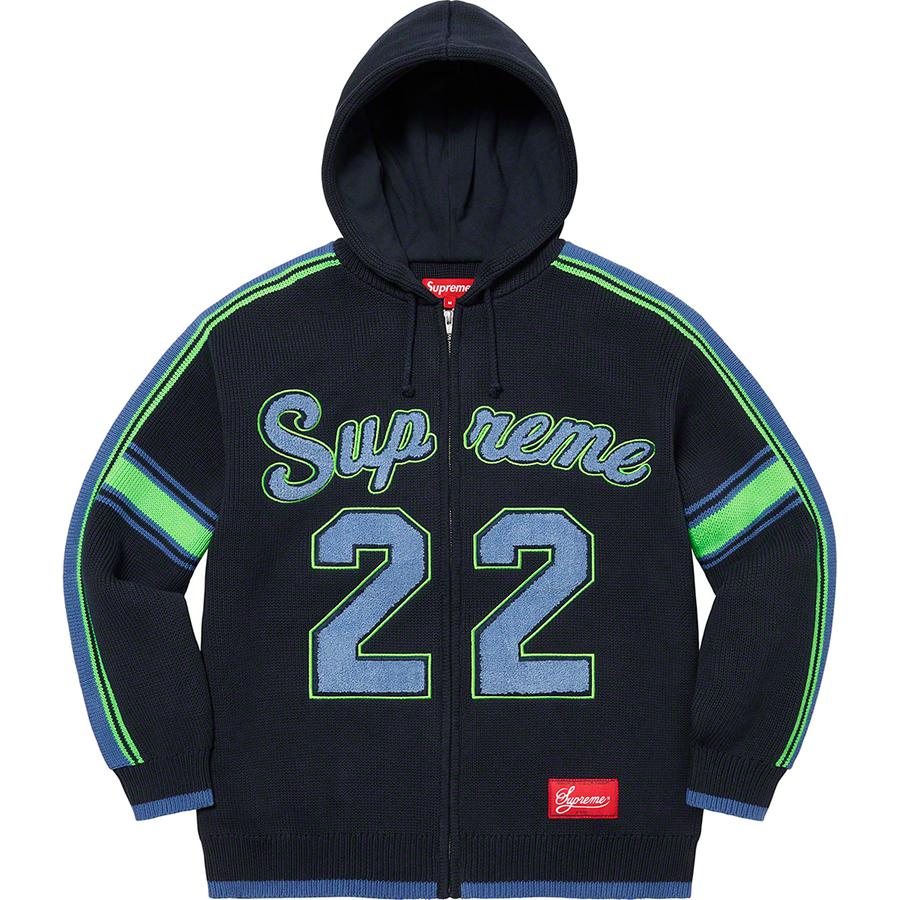 Supreme Sport Zip Up Hooded Sweater (SS22) - $198