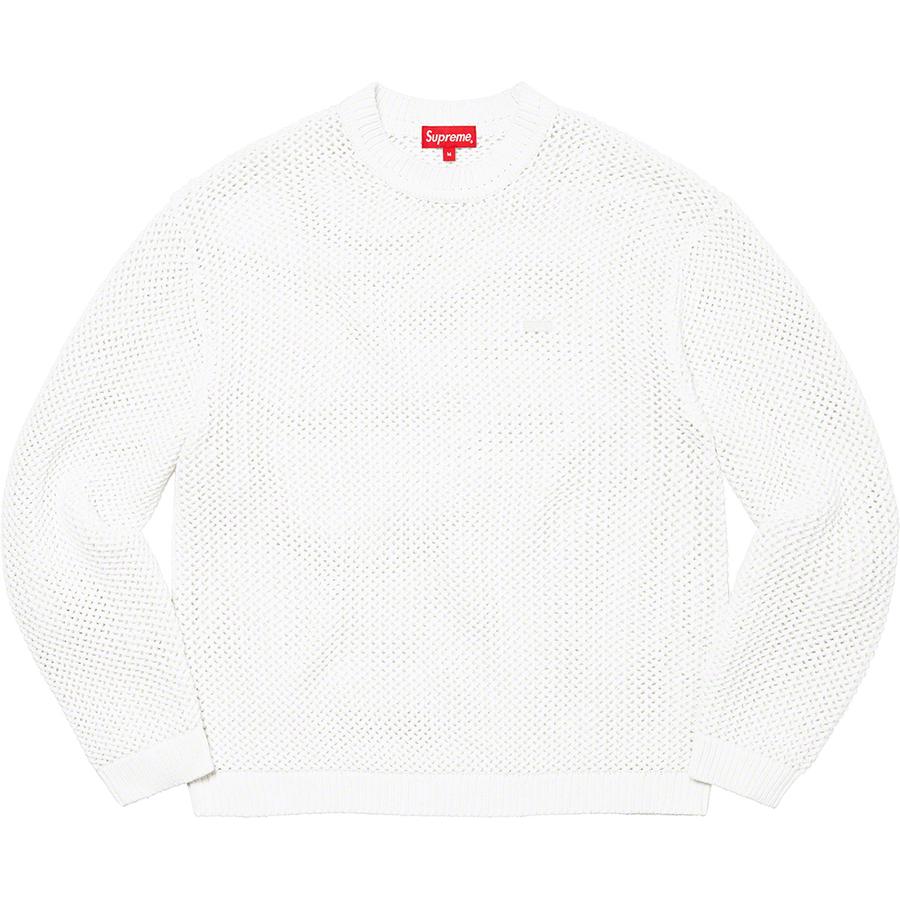 Supreme Open Knit Small Box Sweater (SS22) - $138