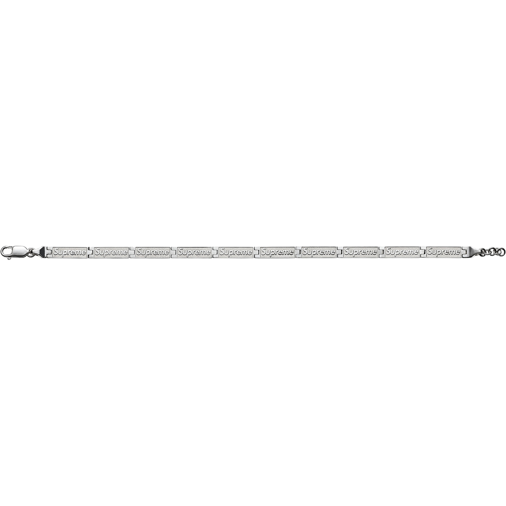 Supreme Supreme Jacob & Co Logo Link Bracelet (Sterling Silver) (SS23) - [hidden] - $548