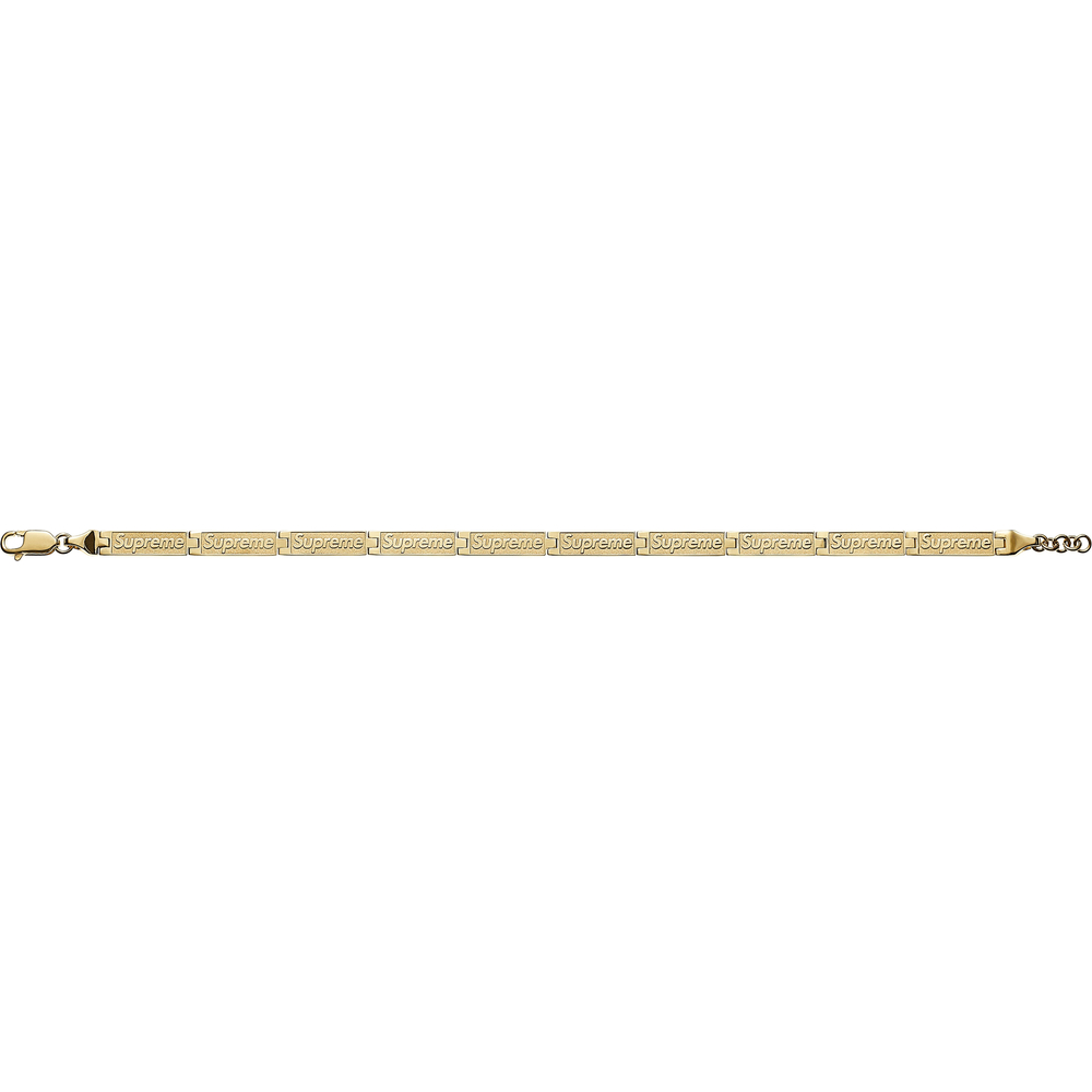 Supreme Supreme Jacob & Co Logo Link Bracelet (14k Gold) (SS23) - [hidden] - $2998