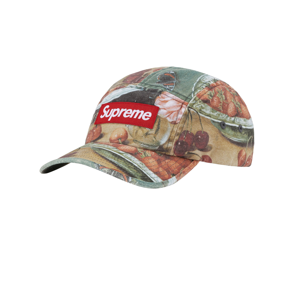 Supreme Strawberries Camp Cap (SS23) - [hidden] - $54