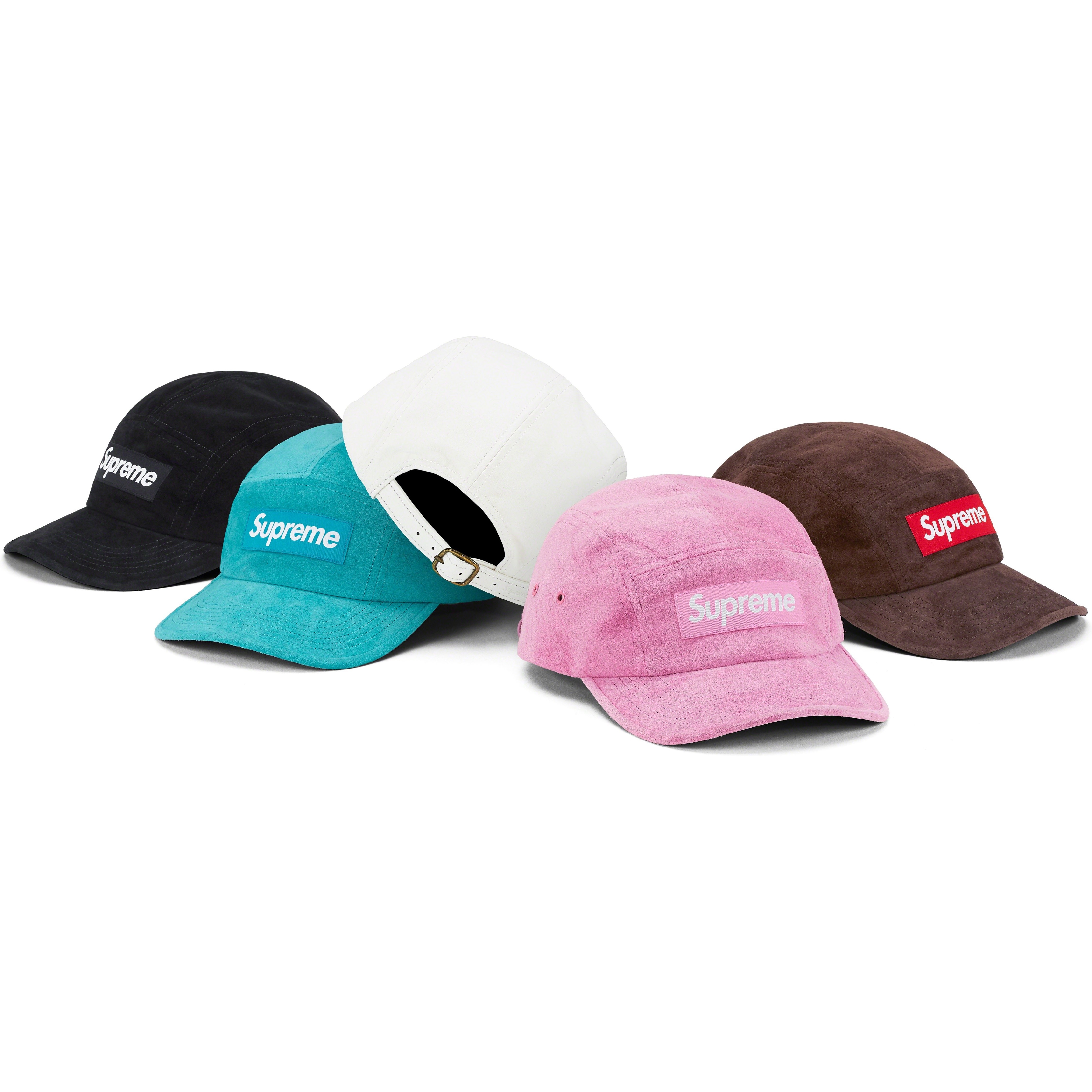 Supreme Suede Camp Cap (SS23) - $68