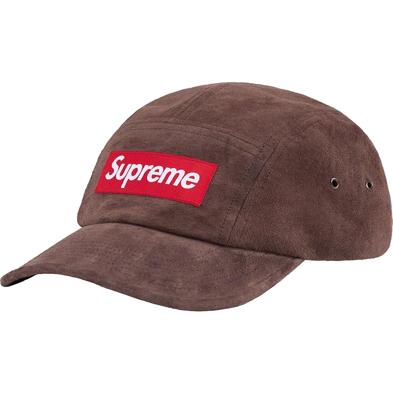 Supreme Suede Camp Cap (SS23) - $68