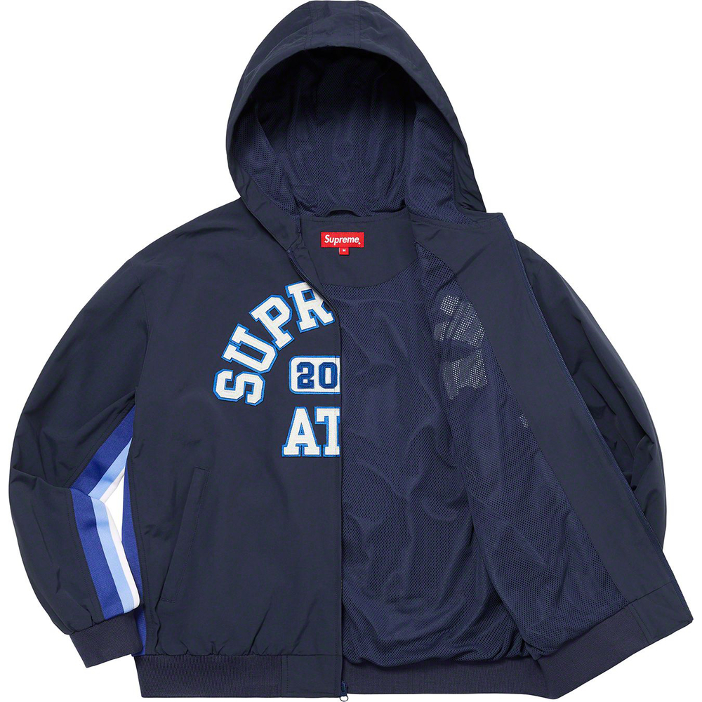 Supreme Appliqué Hooded Track Jacket (SS23) - [hidden] - $178