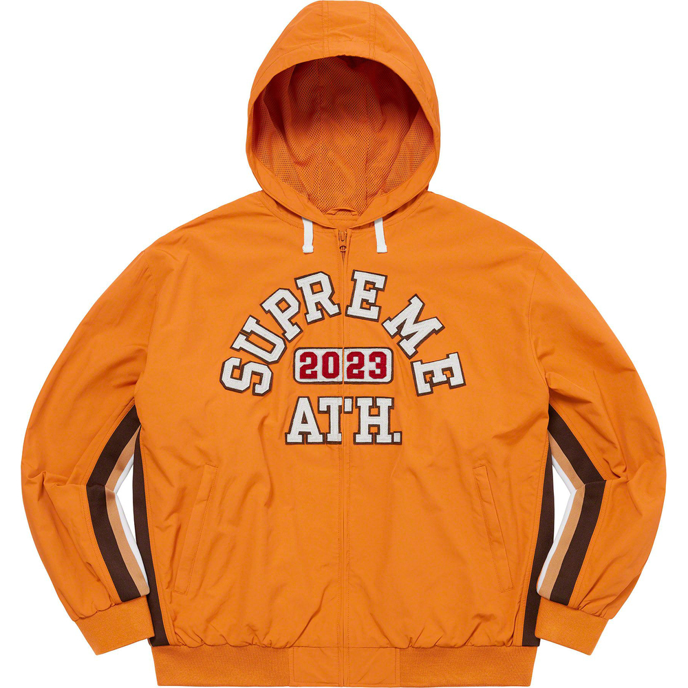 Supreme Appliqué Hooded Track Jacket (SS23) - $178
