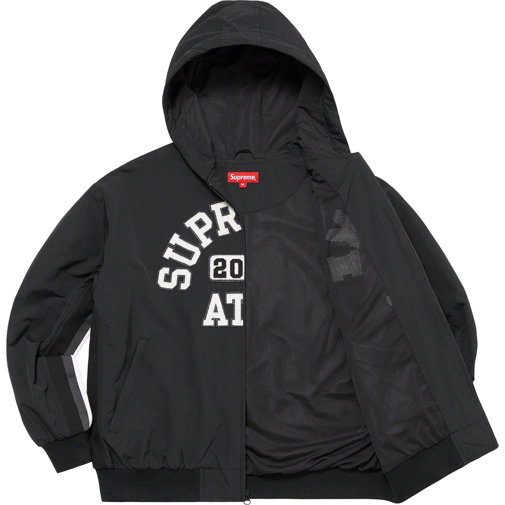 Supreme Appliqué Hooded Track Jacket (SS23) - $178