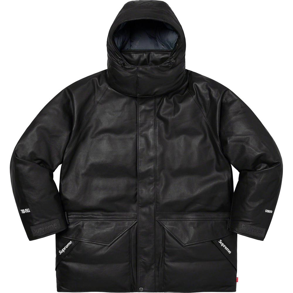 Supreme GORE-TEX Leather 700-Fill Down Parka (SS23) - $1198