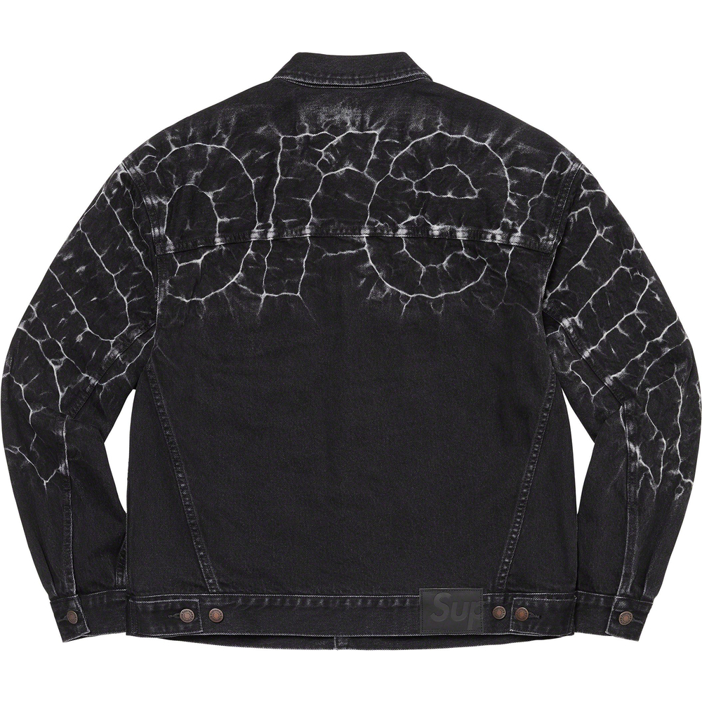 Supreme Shibori Denim Trucker Jacket (SS23) - $298