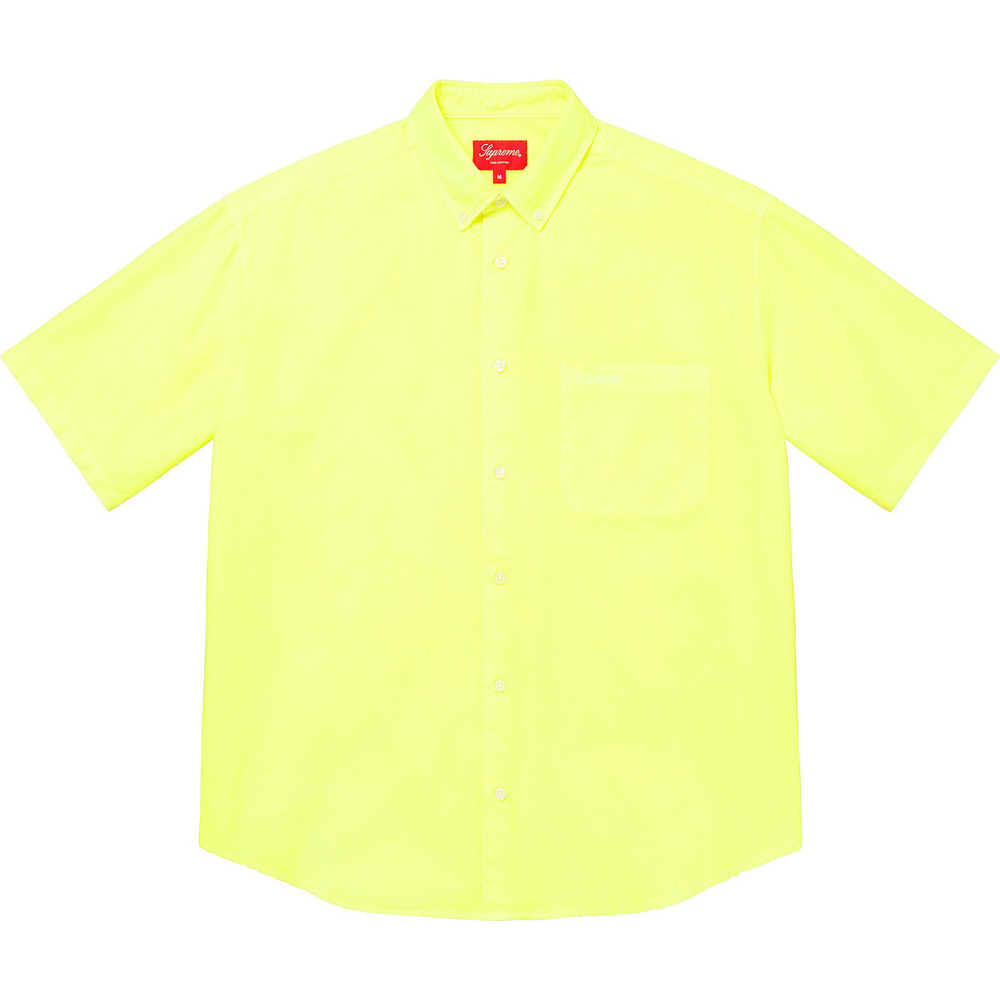 Supreme Loose Fit S S Oxford Shirt (SS23) - [hidden] - $128