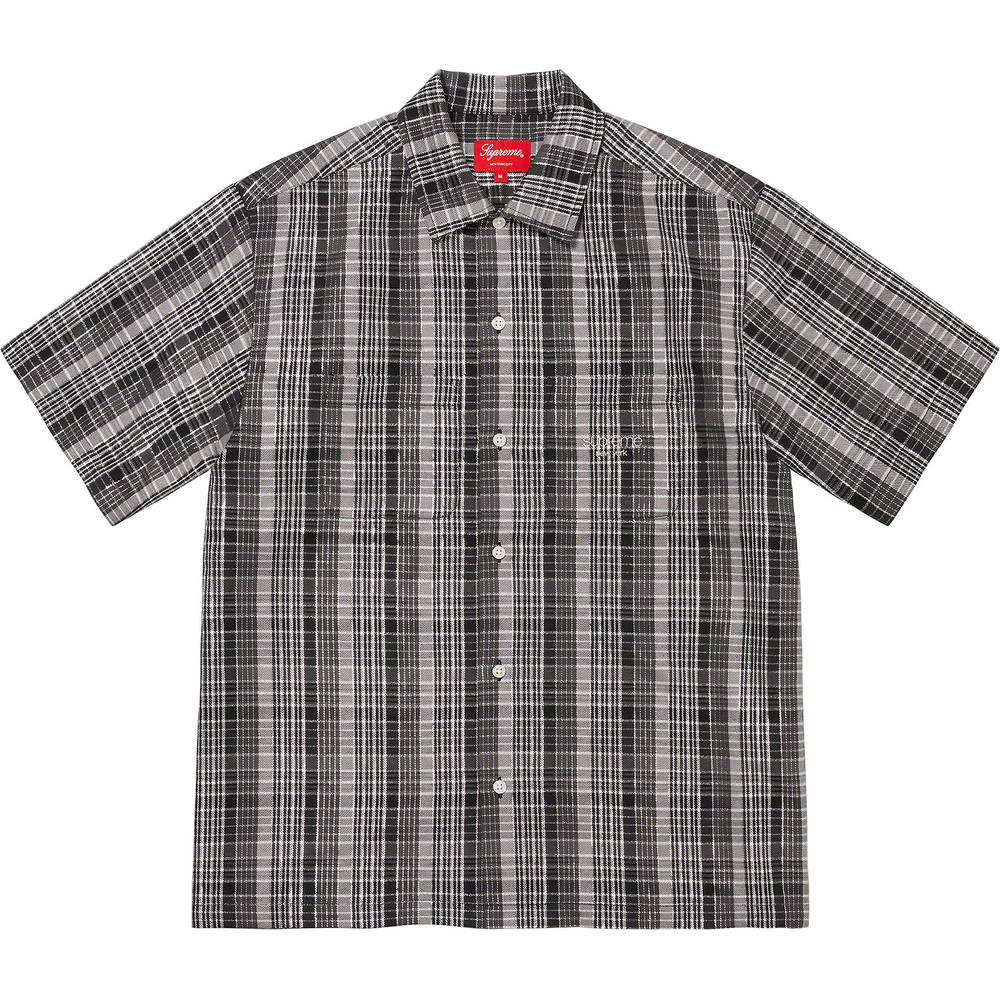 Supreme Metallic Plaid S S Shirt (SS23) - [hidden] - $128