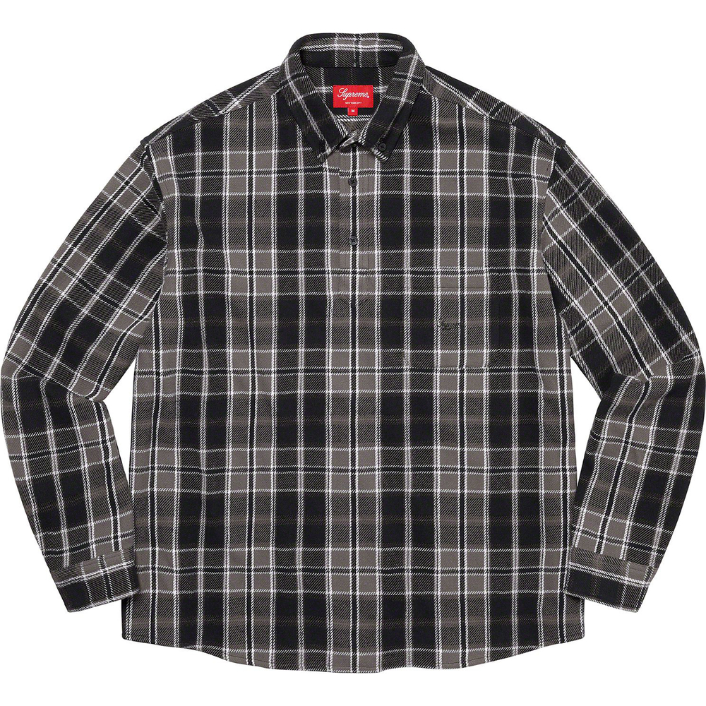 Supreme Pullover Plaid Flannel Shirt (SS23) - [hidden] - $128