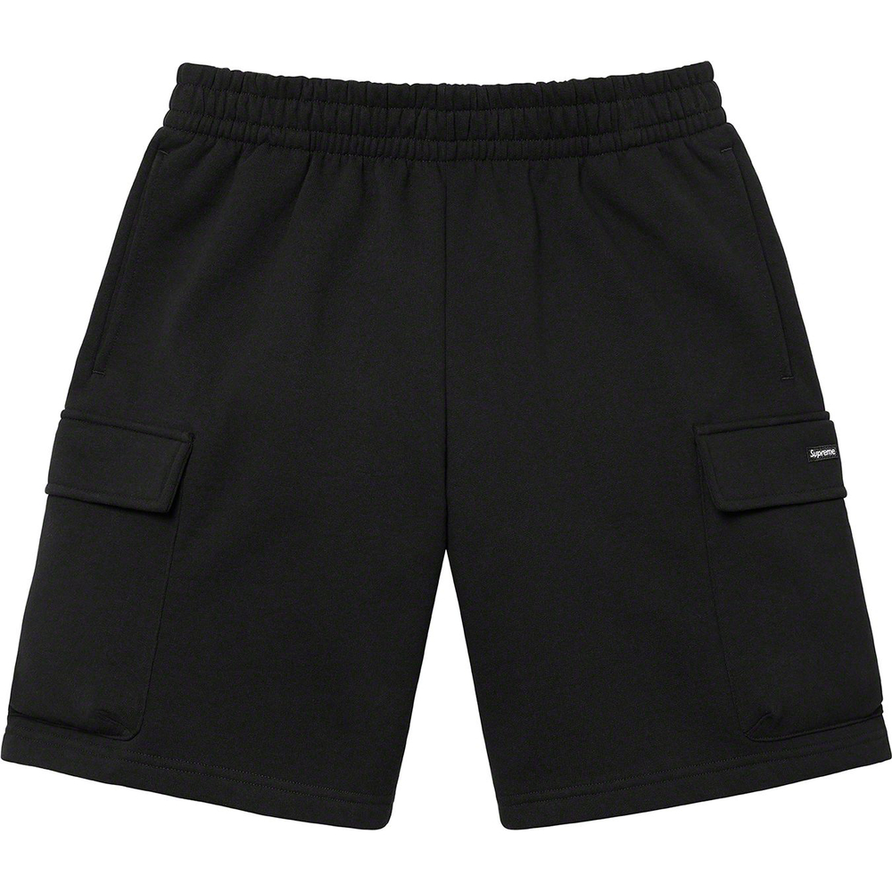 Supreme Small Box Baggy Cargo Sweatshort (SS23) - [hidden] - $128