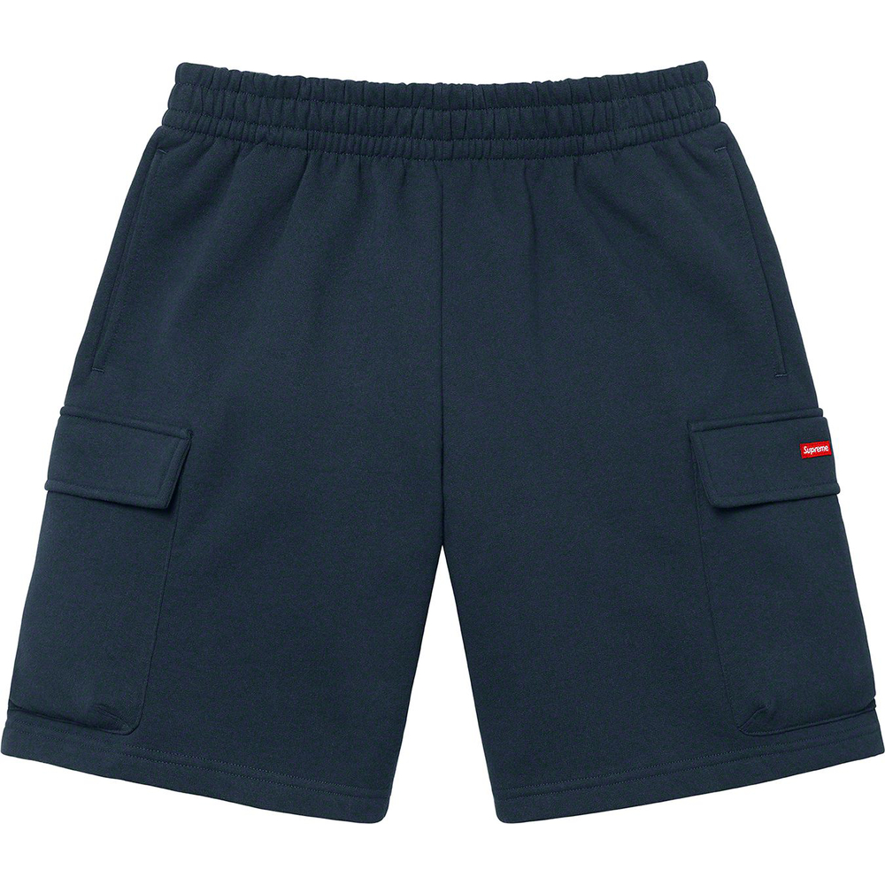 Supreme Small Box Baggy Cargo Sweatshort (SS23) - [hidden] - $128