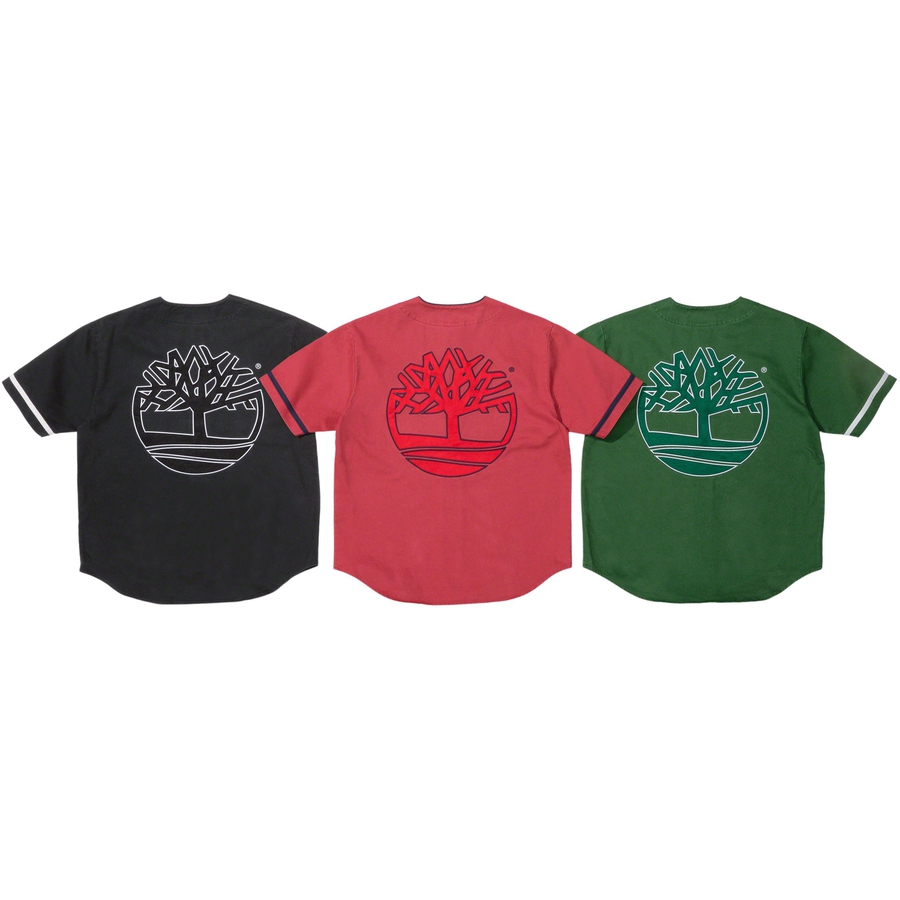 Supreme Supreme Timberland Baseball Jersey (SS23) - $138
