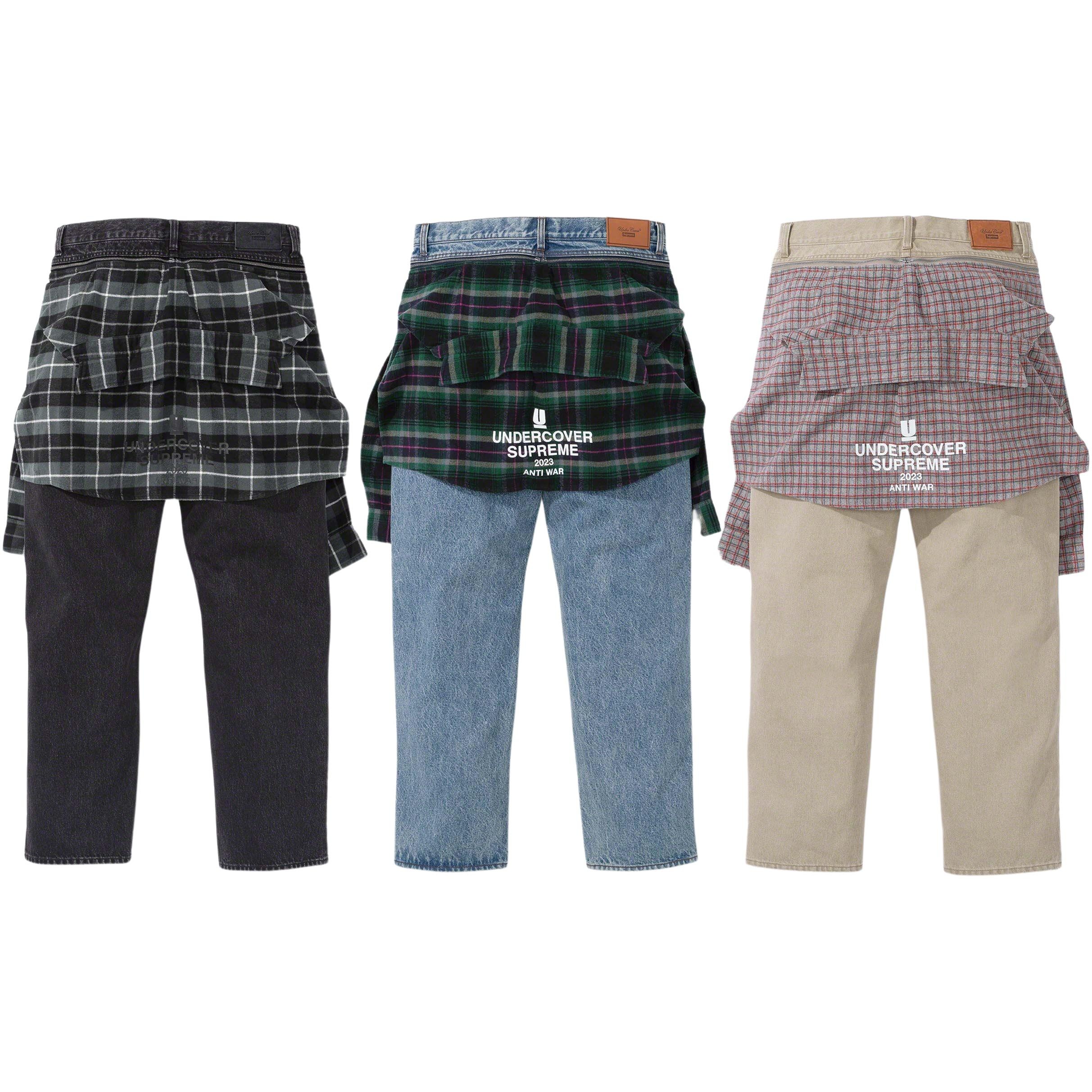 Supreme Supreme UNDERCOVER Layered Jean (SS23) - $228