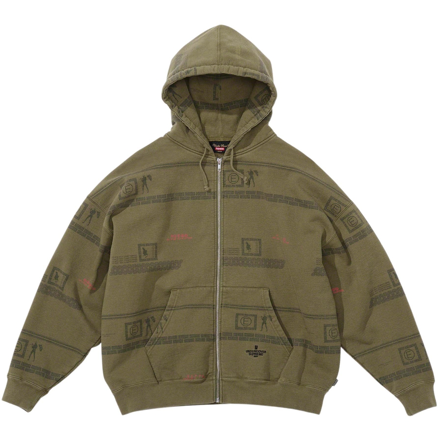 Supreme Supreme UNDERCOVER Zip Up Hooded Sweatshirt (SS23) - $188
