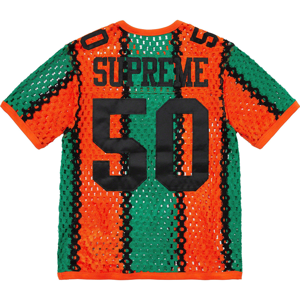 Supreme Crochet Football Jersey (SS23) - $148