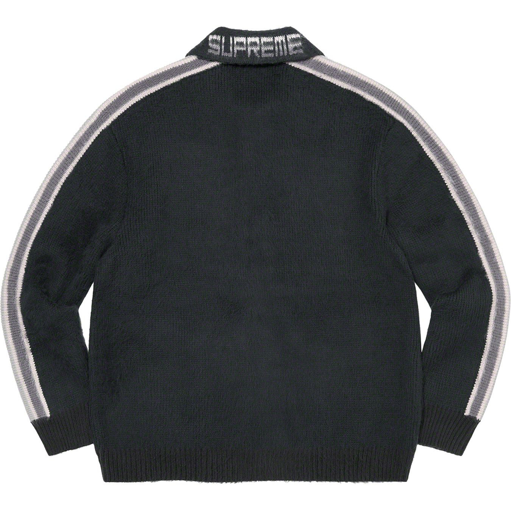 Supreme Sleeve Stripe Zip Up Sweater (SS23) - [hidden] - $188