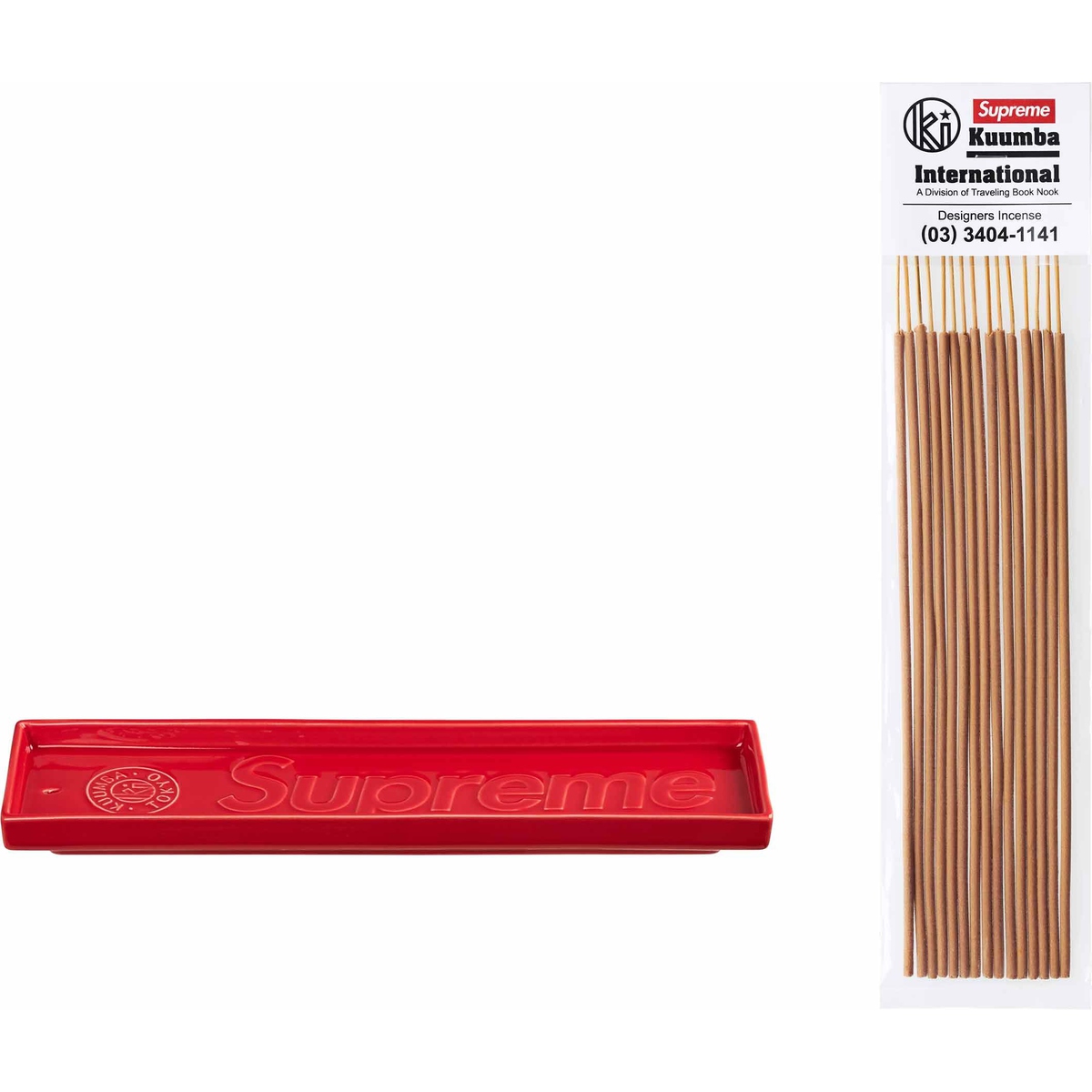 Supreme Supreme Kuumba Incense Tray (SS24) - $44