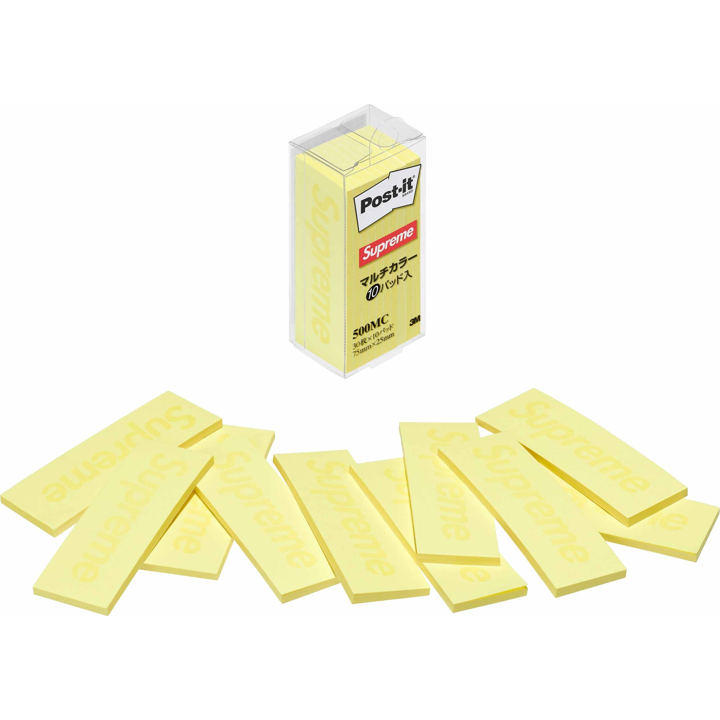 Supreme Supreme Post-its (10 Pack) releasing on Week 15 for spring summer 2024