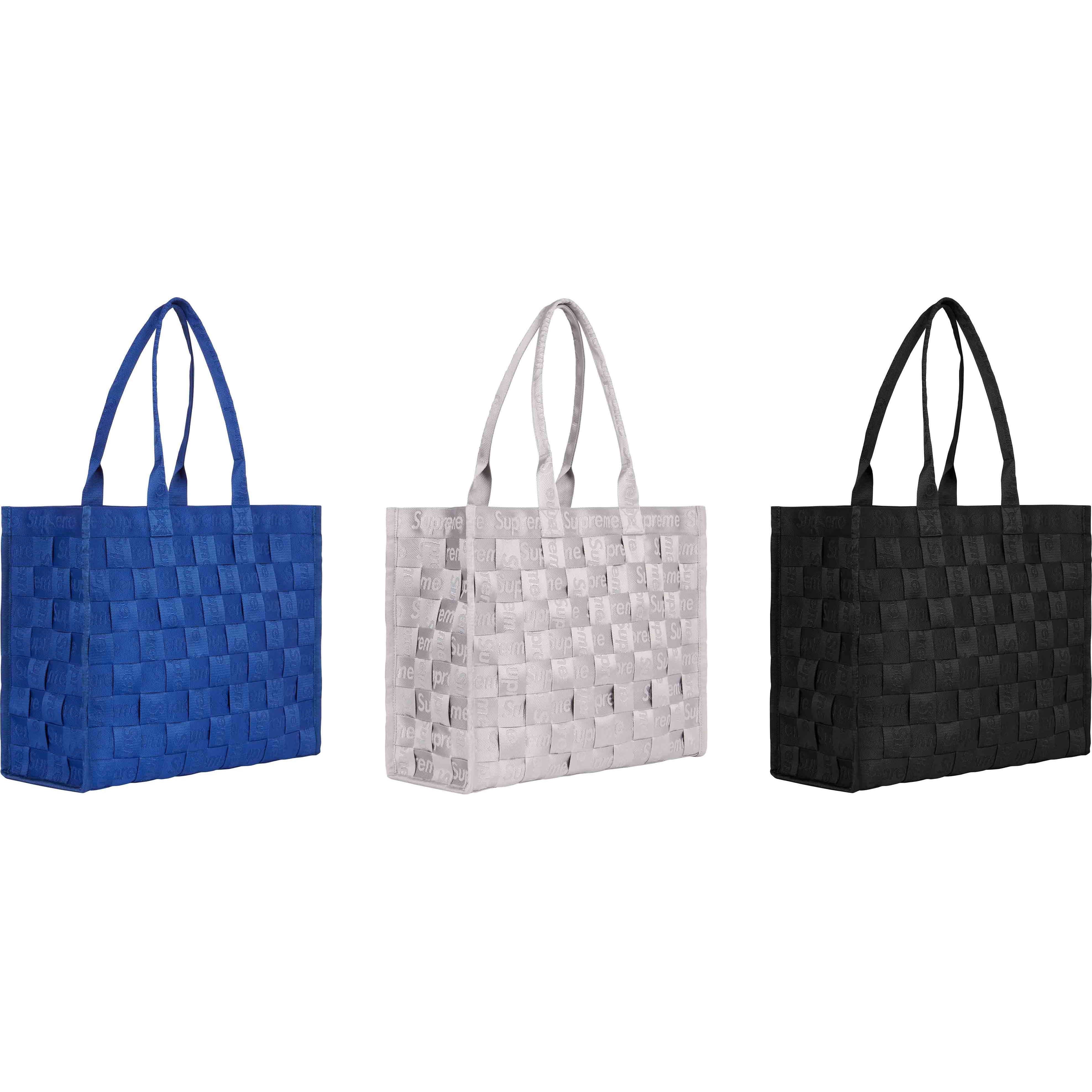 Supreme Woven Tote releasing on Week 15 for spring summer 2024