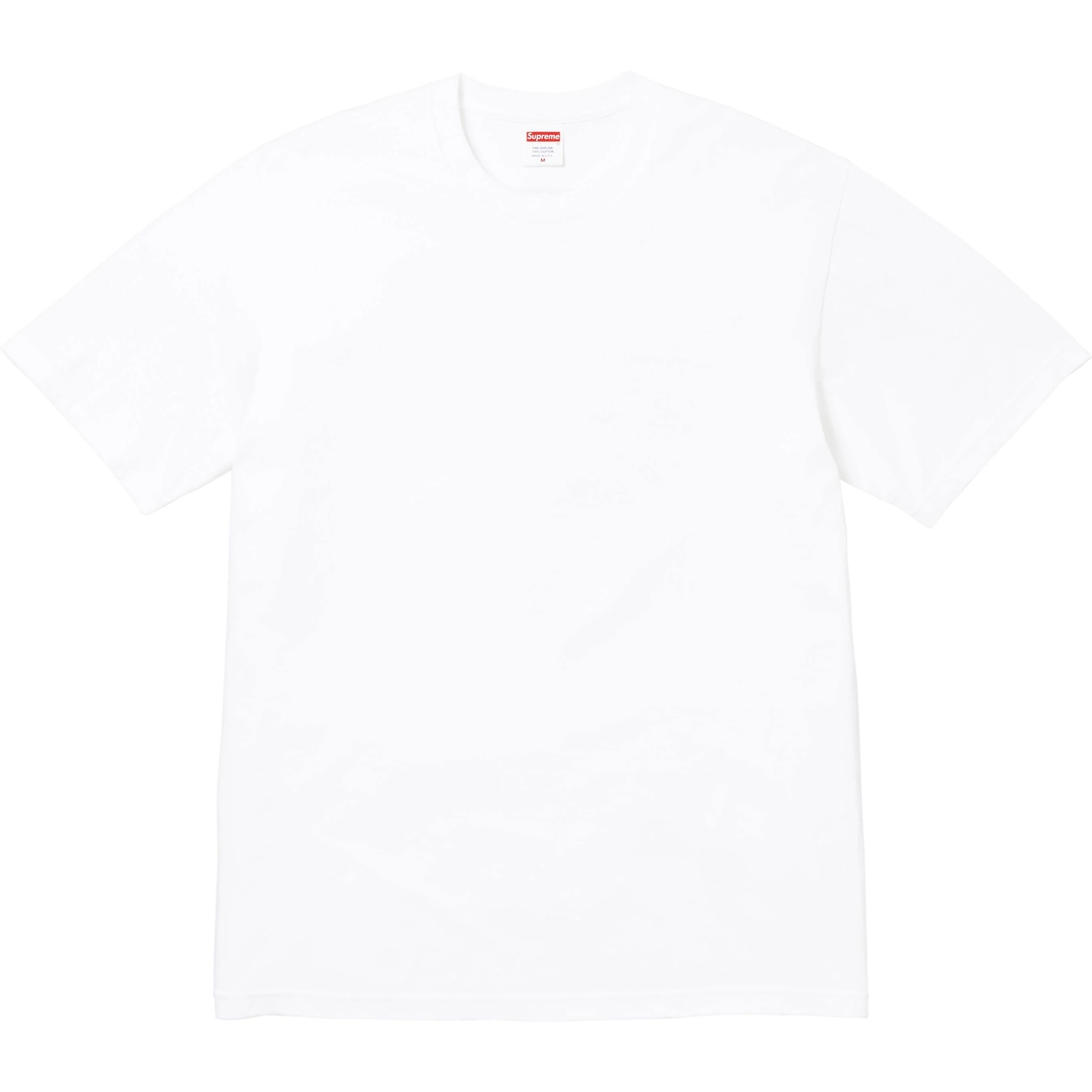 Supreme Backwards Tee (SS24) - White - $40