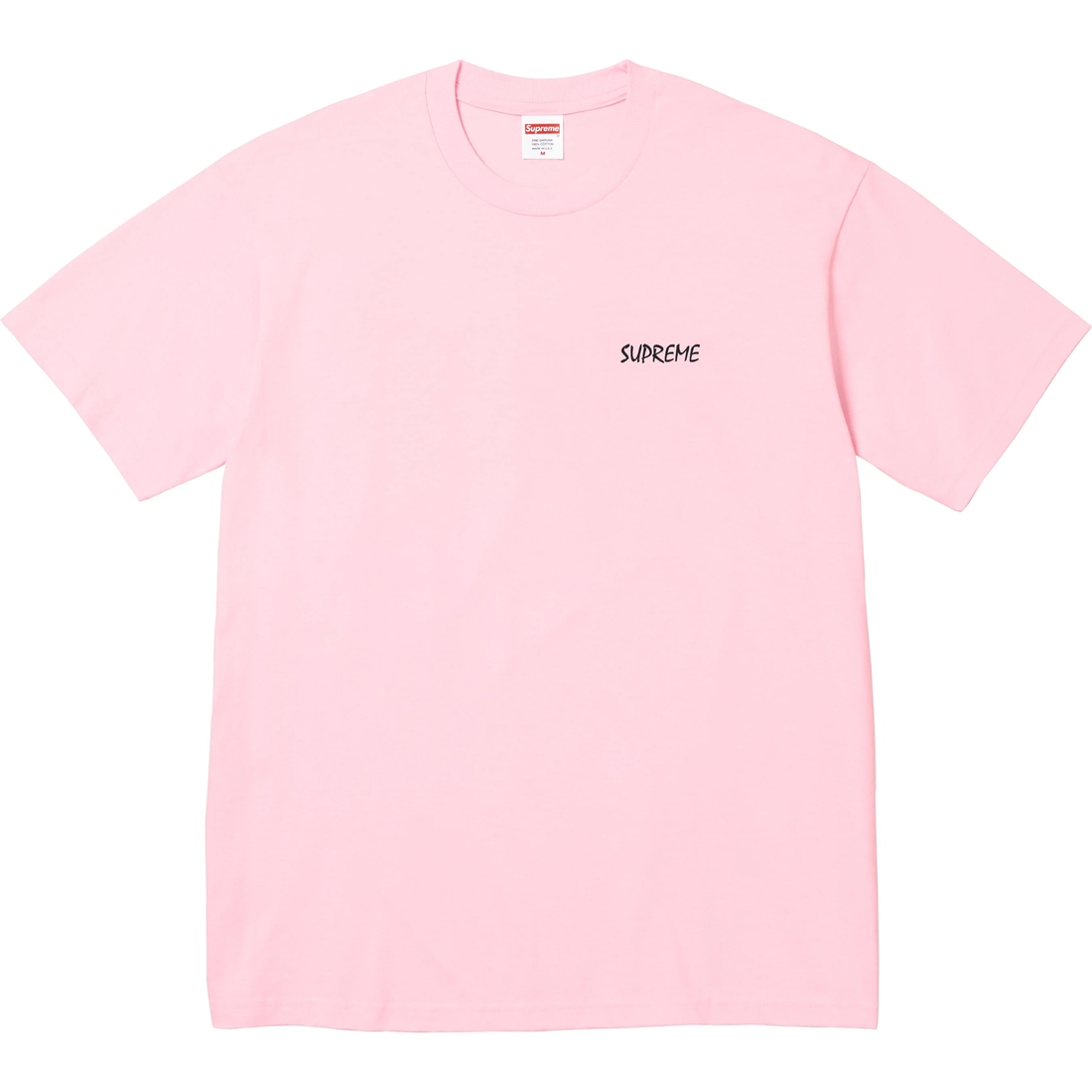 Supreme Black Cat Tee (SS24) - Light Pink - $44