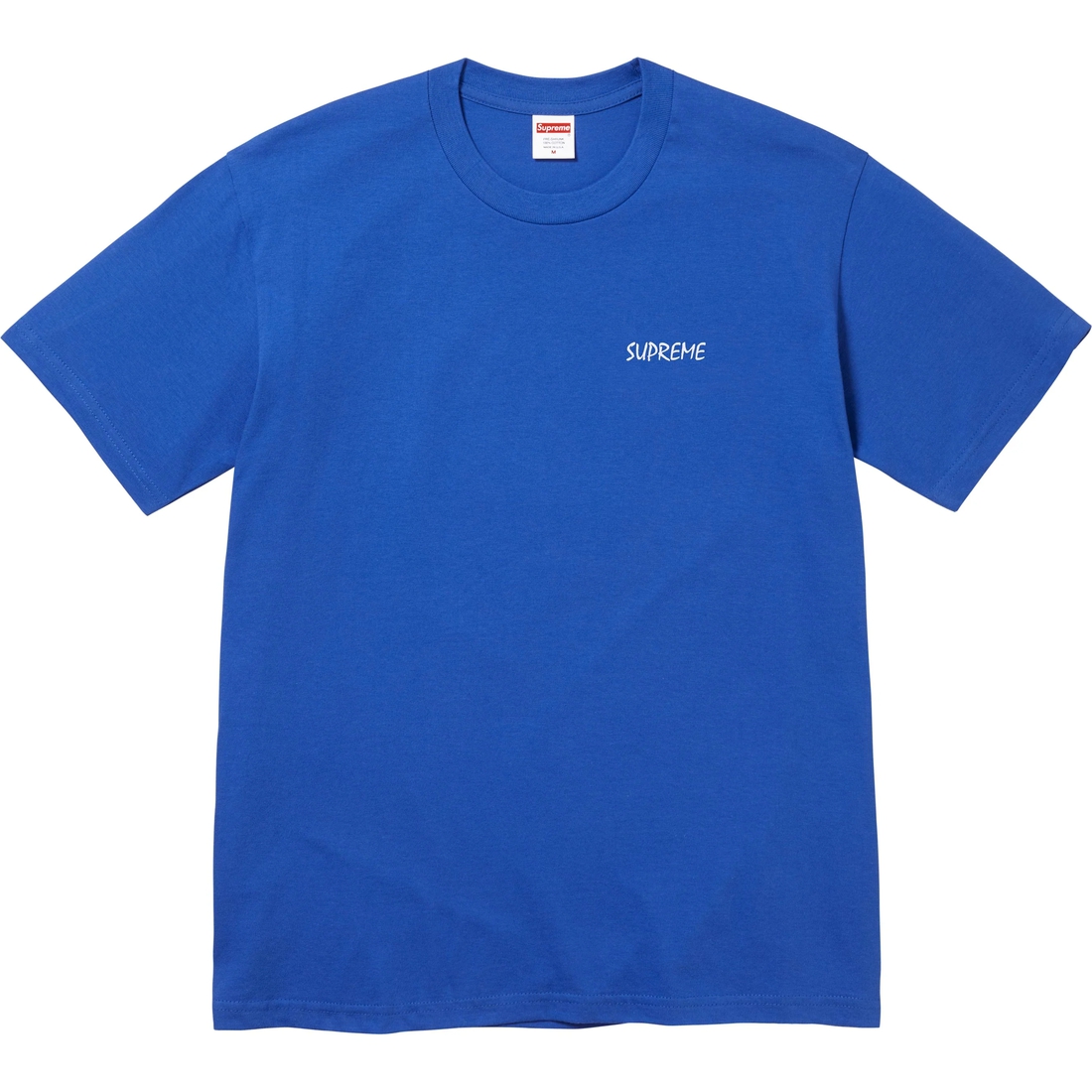 Supreme Black Cat Tee (SS24) - Royal - $44