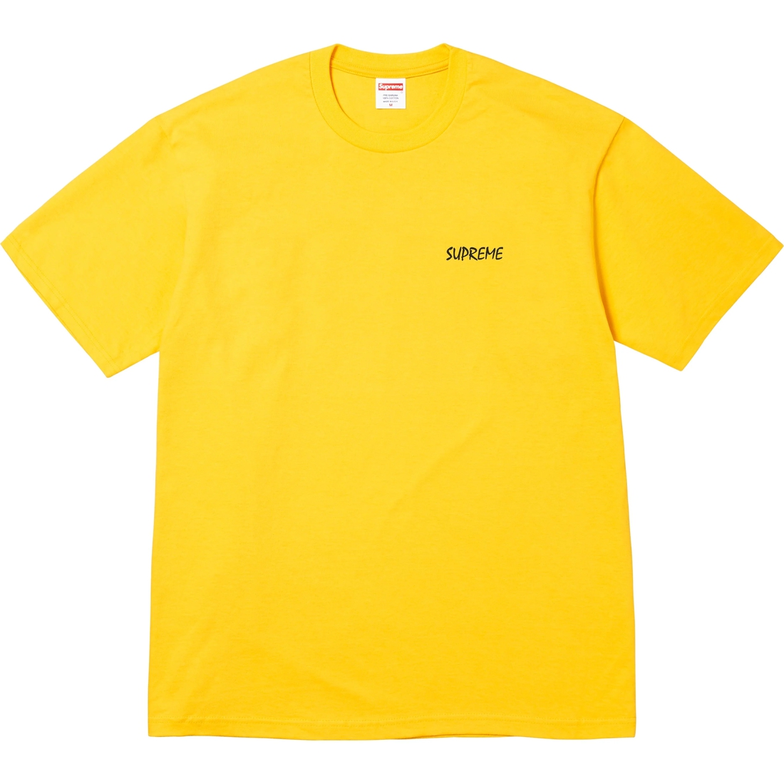 Supreme Black Cat Tee (SS24) - Yellow - $44
