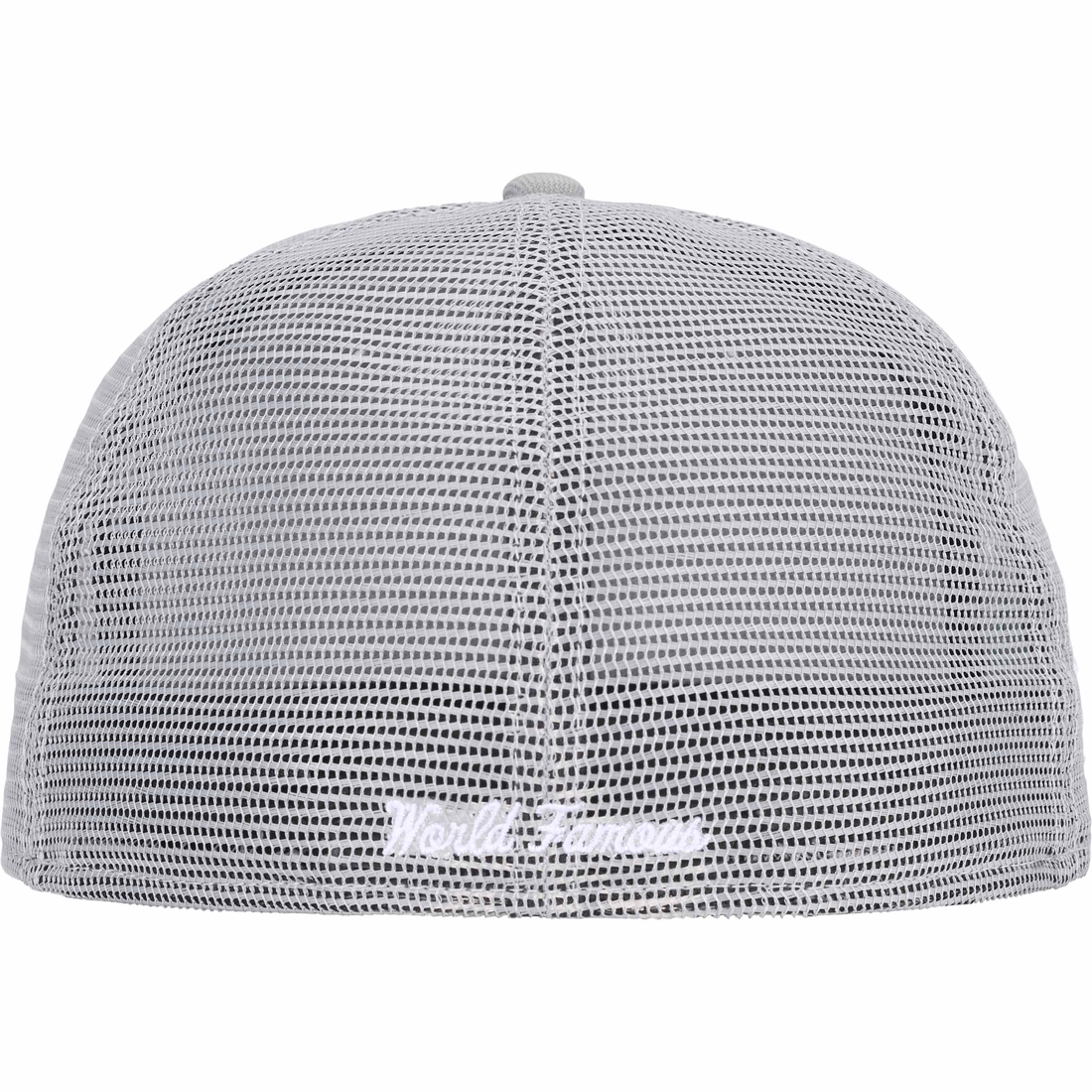 Supreme Box Logo Mesh Back New Era (SS24) - Grey - $54