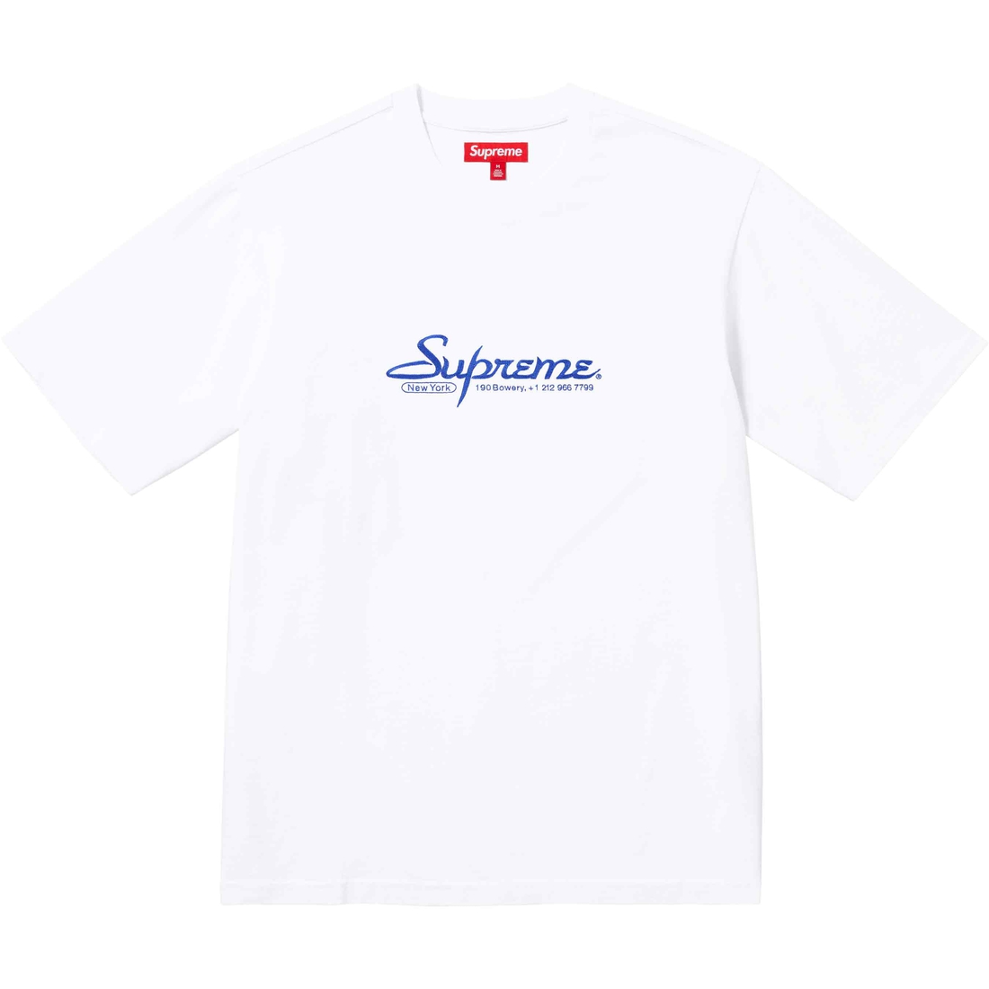 Supreme Contact S S Top (SS24) - White - $78
