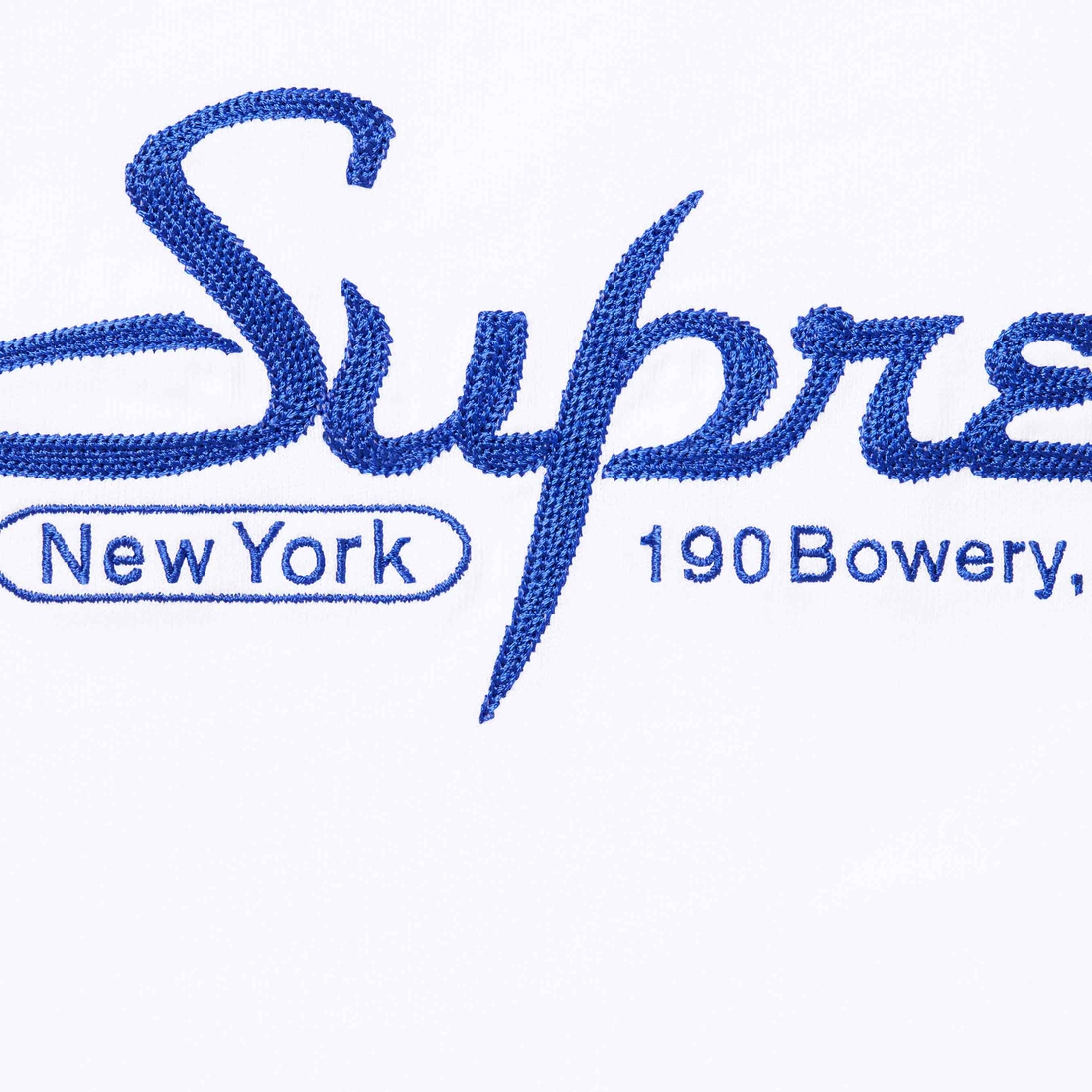Supreme Contact S S Top (SS24) - White - $78