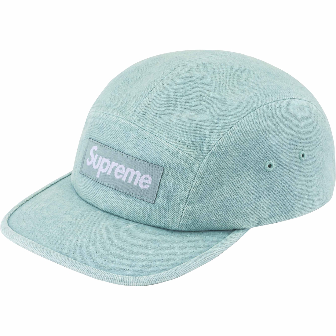 Supreme Denim Camp Cap (SS24) - Mint - $48