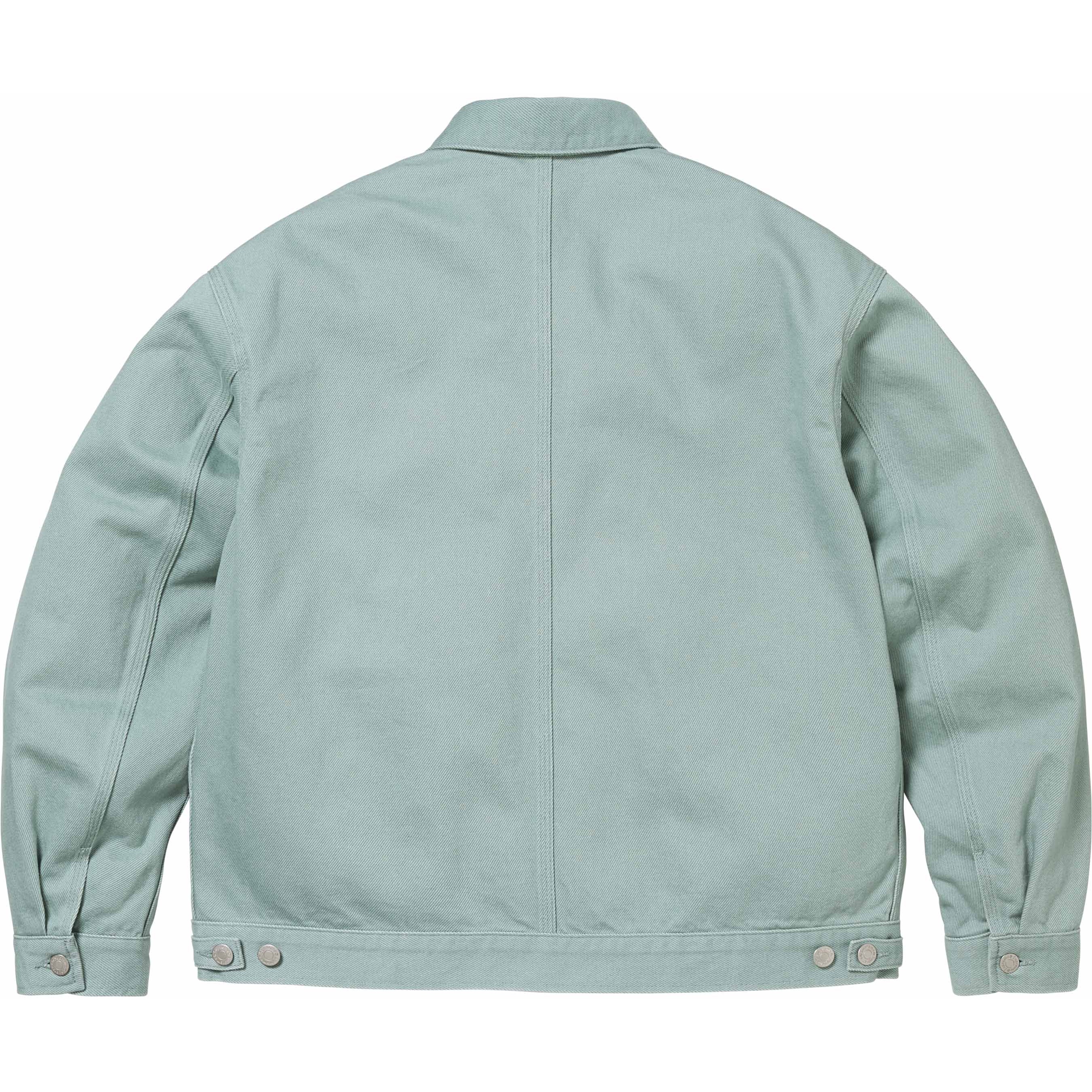 Supreme Denim Chore Trucker Jacket (SS24) - Mint - $228