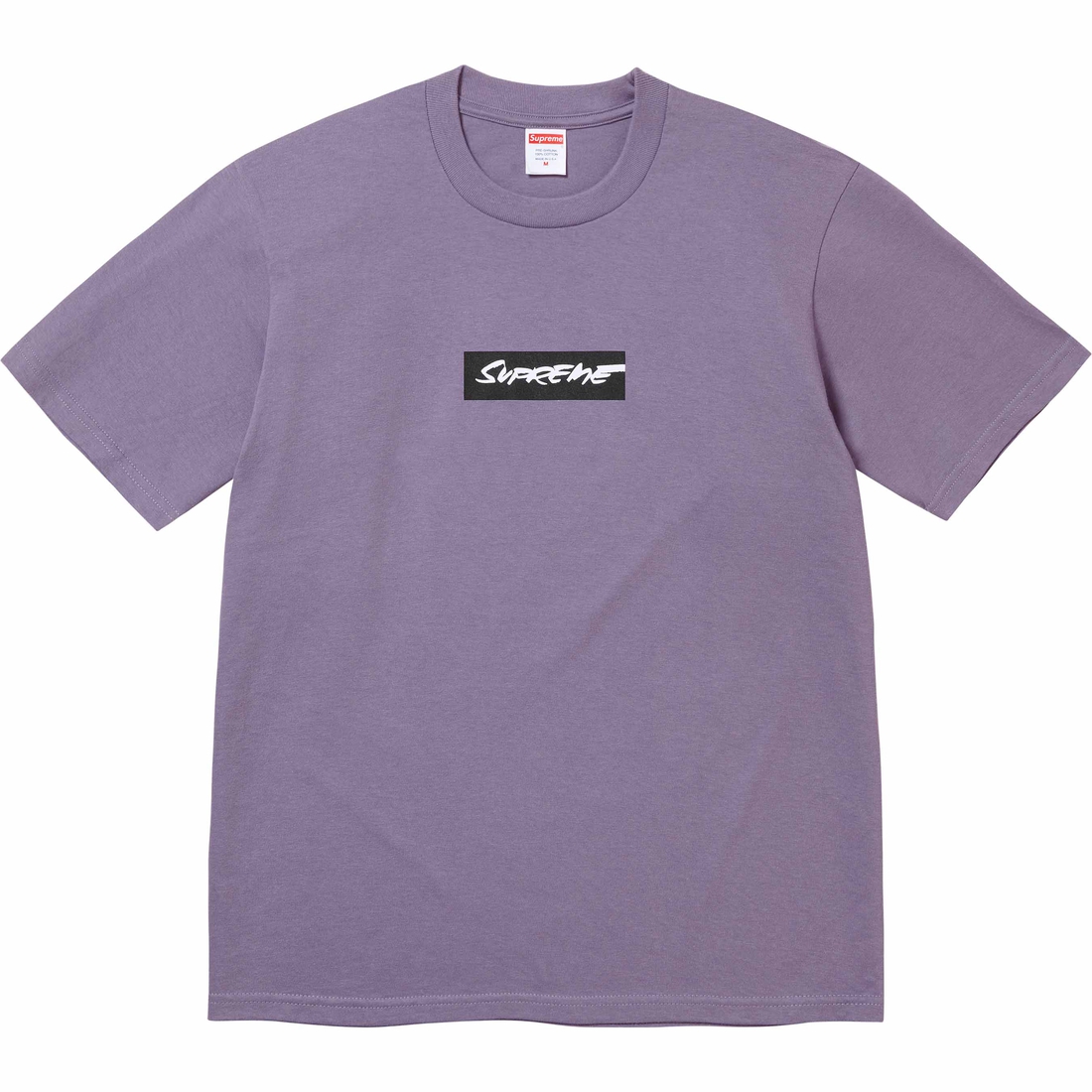 Supreme Futura Box Logo Tee (SS24) - Dusty Purple - $44