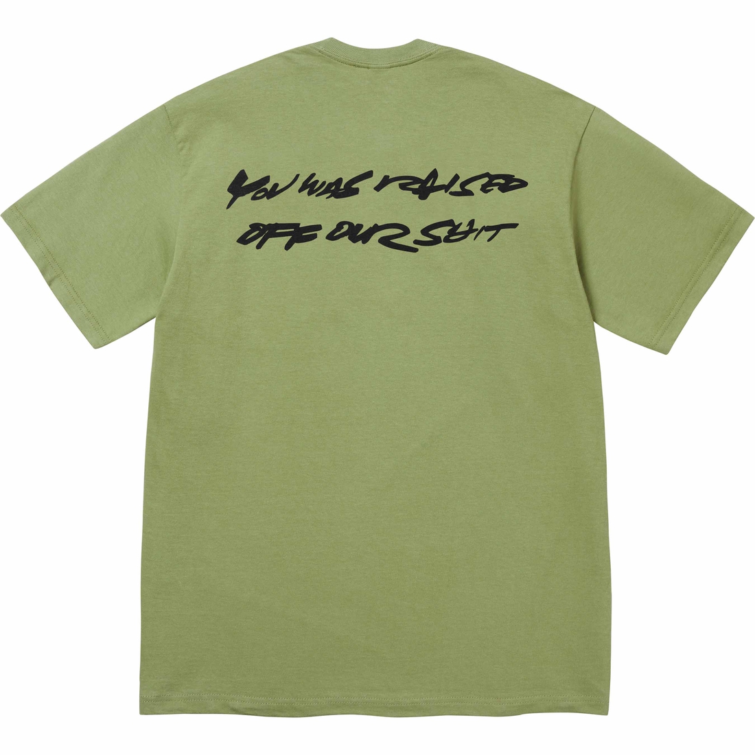 Supreme Futura Box Logo Tee (SS24) - Moss - $44