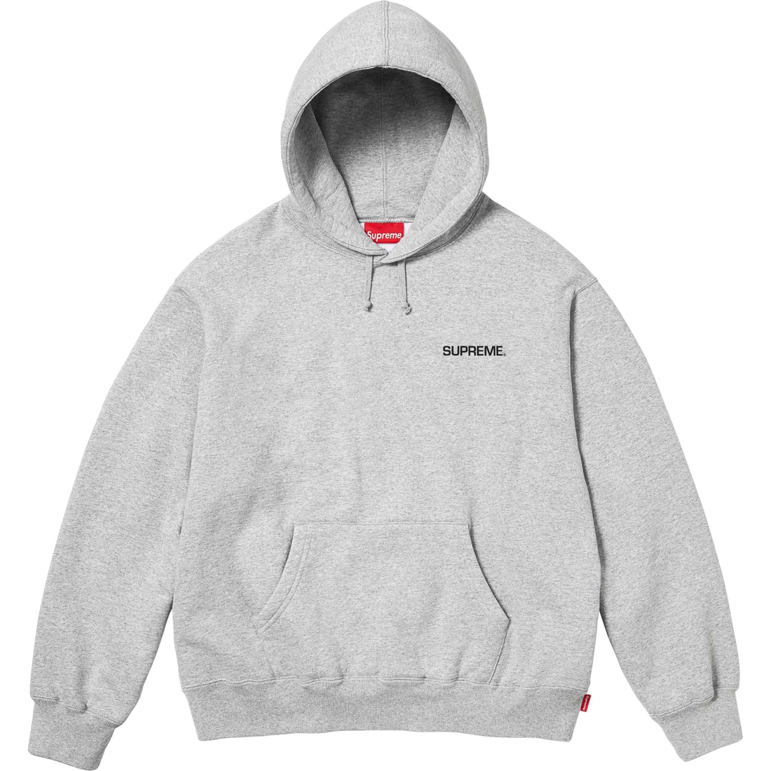 Supreme Immortal Hooded Sweatshirt (SS24) - Heather Grey - $158