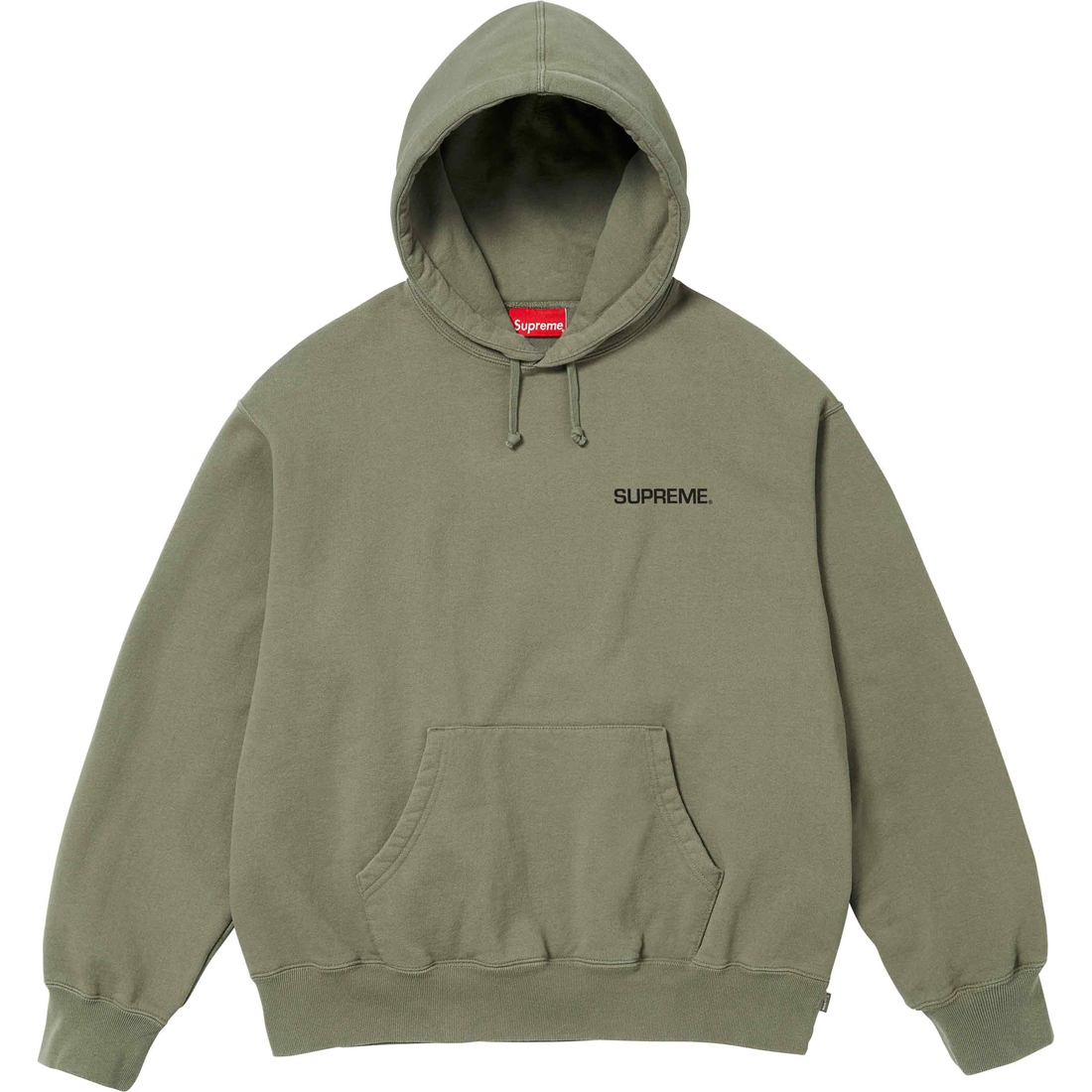 Supreme Immortal Hooded Sweatshirt (SS24) - Light Olive - $158