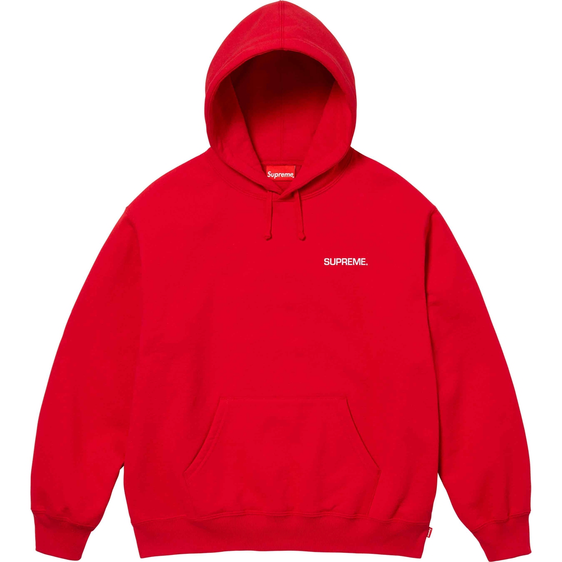 Supreme Immortal Hooded Sweatshirt (SS24) - Red - $158